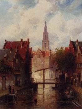 unknow artist European city landscape, street landsacpe, construction, frontstore, building and architecture. 139 oil painting picture